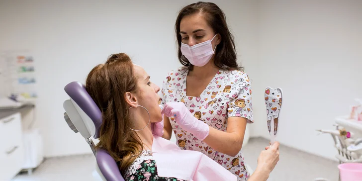 Profesionálna dentálna hygiena s pieskovaním v Giraltovciach