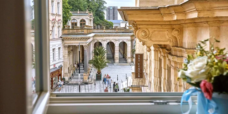 4* pobyt v Karlových Varoch: hotel priamo pri kolonádach a bohaté raňajky