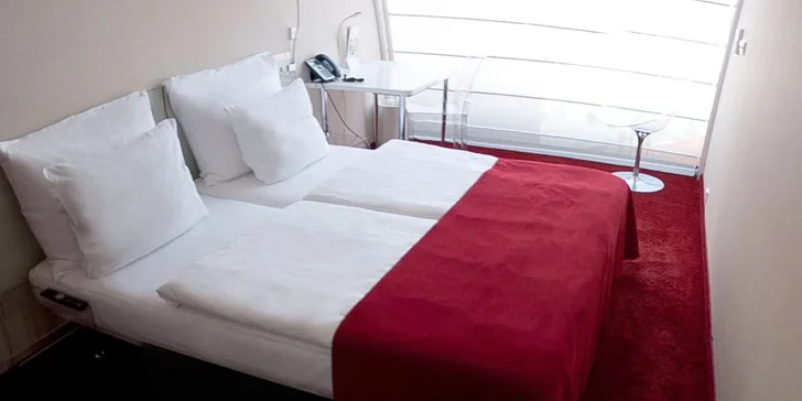4* hotel na Národnej triede v Prahe: raňajky i kredit do reštaurácií Zdeňka Pohlreicha