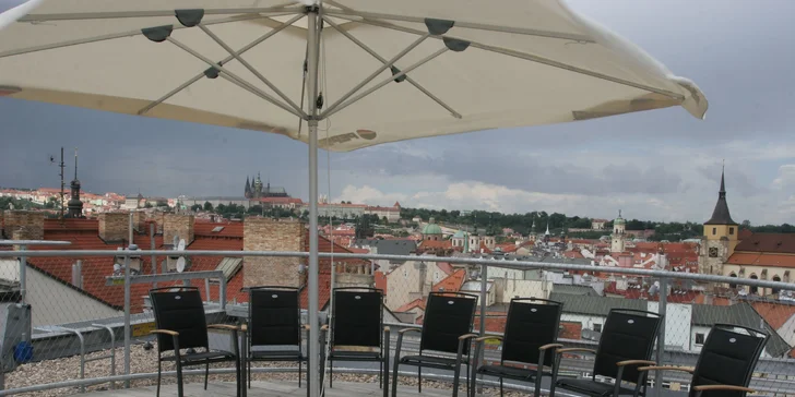 4* hotel na Národnej triede v Prahe: raňajky i kredit do reštaurácií Zdeňka Pohlreicha