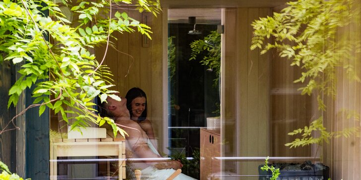 Novootvorená súkromná SMART sauna na terase v centre Bratislavy pre 2 osoby