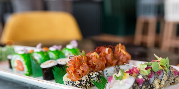 Sushi sety pre 1 až 6 osôb od majstra šéfkuchára v reštaurácii Chilai
