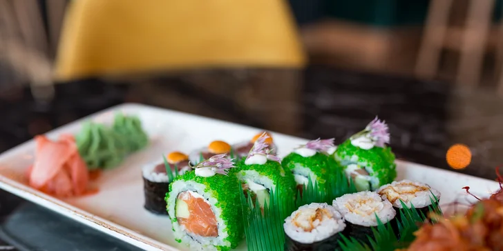Sushi sety pre 1 až 6 osôb od majstra šéfkuchára v reštaurácii Chilai