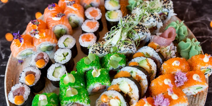 Sushi sety pre 1 až 6 osôb od majstra šéfkuchára v reštaurácii Chilai