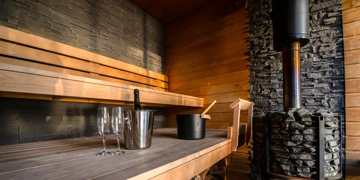 Hviezdna romantika - relax v samoobslužnej saune Pixxla a k tomu prosecco