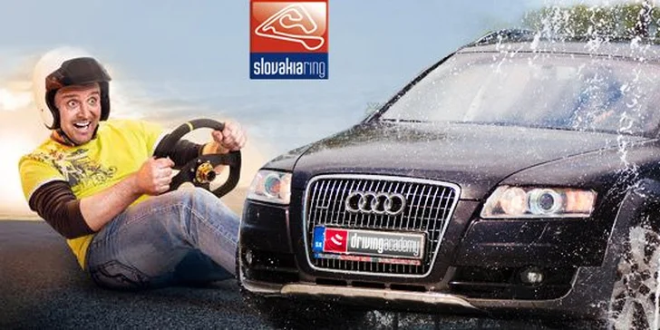 102,50 eur za balík na kurz ŠKOLY ŠMYKU s ubytovaním. Naučte sa zvládať krízové situácie na cestách s profesionálnymi inštruktormi, so zľavou 50%