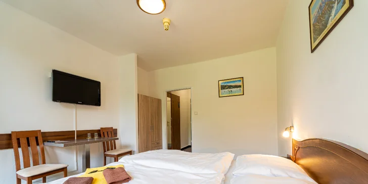 Perfektný pobyt pod Tatrami: raňajky a sauna