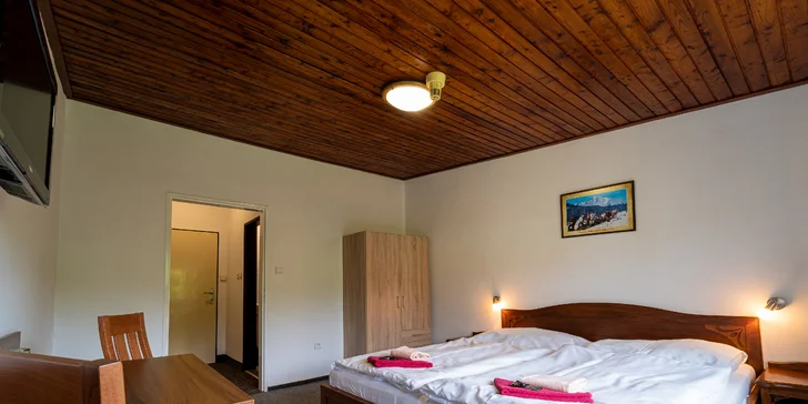 Perfektný pobyt pod Tatrami: raňajky a sauna
