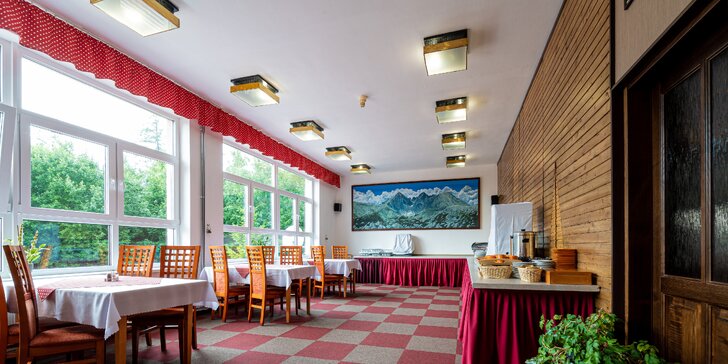 Perfektná dovolenka pod Tatrami: raňajky a sauna