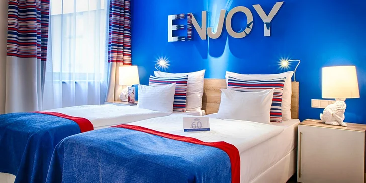 4* hotel v centre Budapešti neďaleko termálnych kúpeľov: moderné izby a raňajky