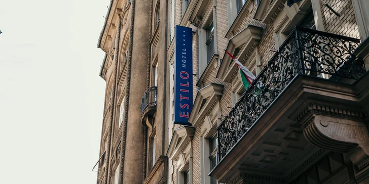 4* hotel v centre Budapešti neďaleko termálnych kúpeľov: moderné izby a raňajky
