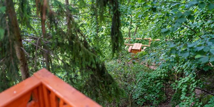 Jedinečné a zážitkové ubytovanie v stromodome "Treehousepinea" s raňajkami v piknikovom košíku