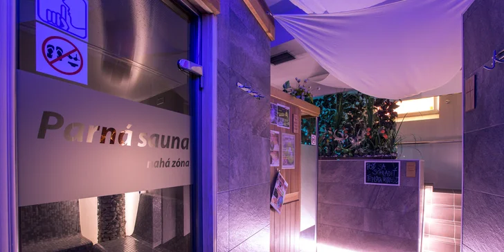 Relax v troch druhoch sáun aj so saunovým peelingom