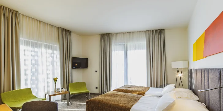 Dovolenka v Chorvátsku: 4* hotel so stravou, neobmedzený vstup do 2 aquaparkov