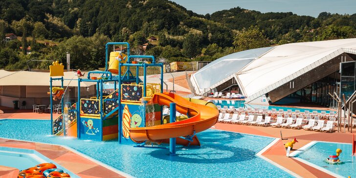 4* dovolenka v Chorvátsku: polpenzia či plná penzia, neobmedzený vstup do aquaparkov, 2 deti zdarma