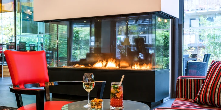 Dovolenka v Prahe: moderný hotel na Smíchove, raňajky aj terasa vo vnútrobloku