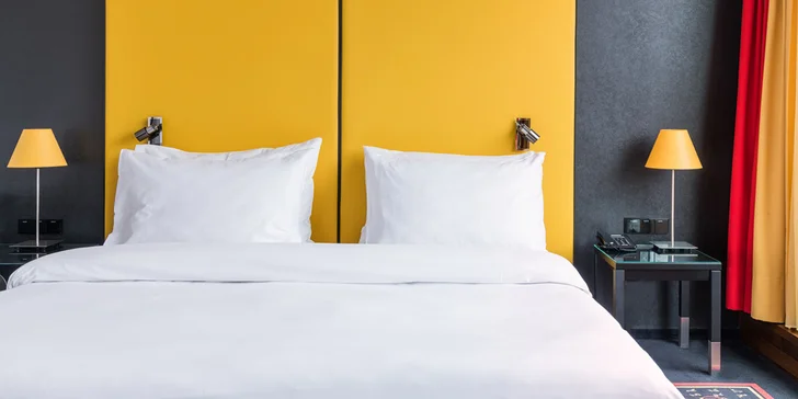 Dovolenka v Prahe: moderný hotel na Smíchove, raňajky aj terasa vo vnútrobloku