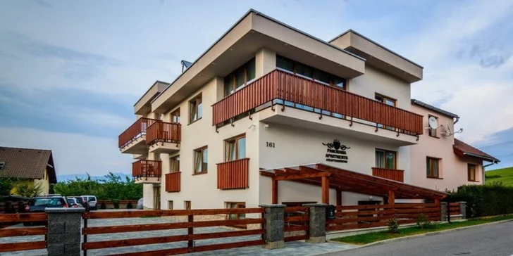 Dovolenka na Liptove: moderné apartmány Panorama so stravou, wellnessom a atrakciami pre všetkých