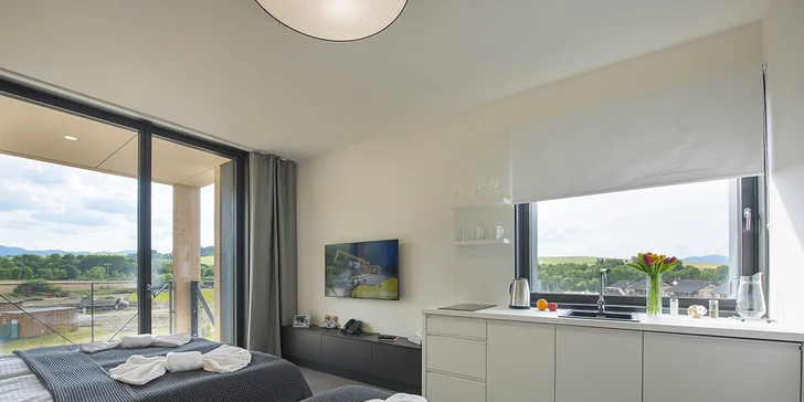 Užite si luxusnú dovolenku v nových apartmánoch s wellness, KIDS zónou a unikátnym 3D bludiskom