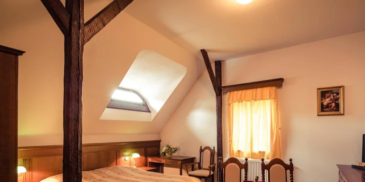 Romantika v centre Českého Krumlova: pobyt s raňajkami a večerou alebo privátnym wellness