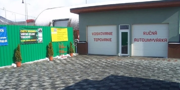 Kompletné ručné umytie auta s tepovaním, voskovaním či dezinfekcia