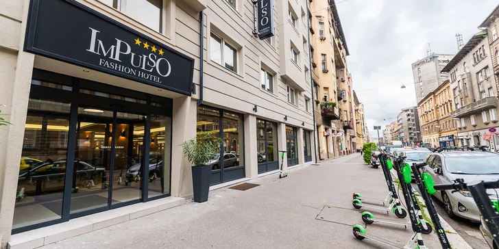 Výnimočný pobyt v centre Budapešti: moderný hotel a bufetové raňajky