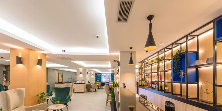 Výnimočný pobyt v centre Budapešti: moderný hotel a bufetové raňajky