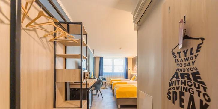 Výnimočný pobyt v centre Budapešti: moderný hotel a bufetové raňajky