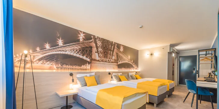 Výnimočný pobyt v centre Budapešti: moderný hotel a bufetové raňajky