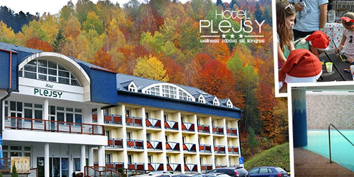 Wellness & Fun Resort Plejsy***, až 2 deti do 12 rokov zadarmo