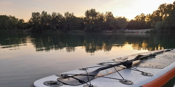 Požičanie paddleboardu na 1 deň alebo celý víkend bez obmedzenia na konkrétnu vodnú plochu