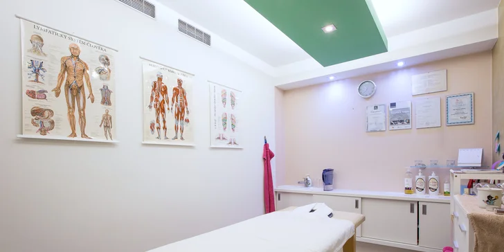 Klasická masáž chrbta, šije a rúk, bankovanie či reflexná masáž chodidiel