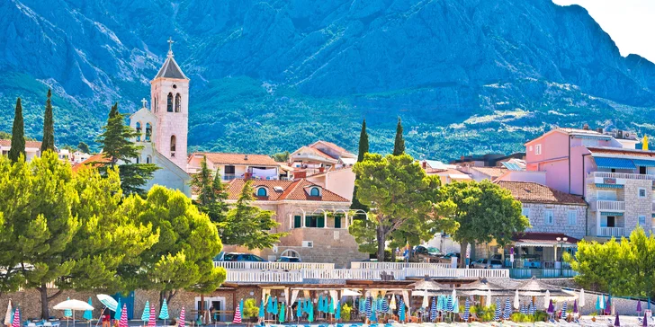 Nezabudnuteľná dovolenka v Baške Voda: apartmány až pre 6 osôb počas celej sezóny