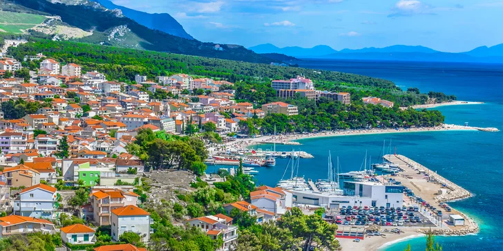 Nezabudnuteľná dovolenka v Baške Voda: apartmány až pre 6 osôb počas celej sezóny