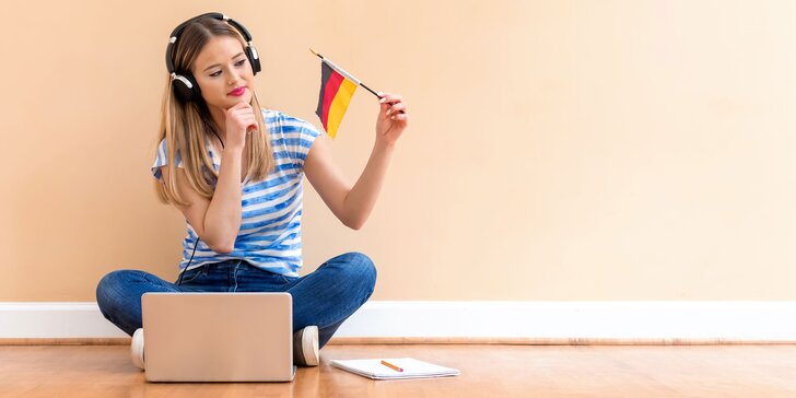 Online výučba nemeckého jazyka s rodenými Nemcami pre 1-3 osoby