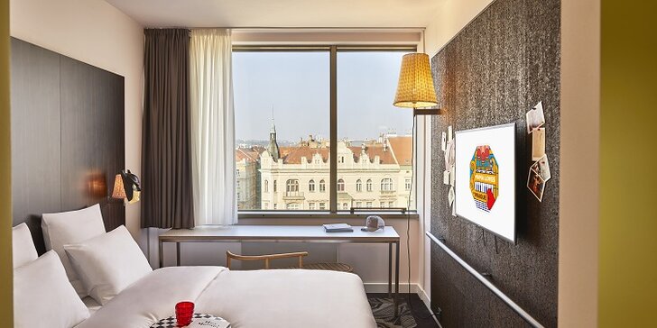 Štýlový hotel v Prahe: luxusné izby, veľká terasa, raňajky alebo polpenzia