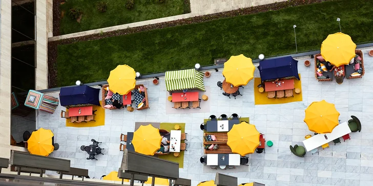Štýlový hotel v Prahe: luxusné izby, veľká terasa, raňajky alebo polpenzia