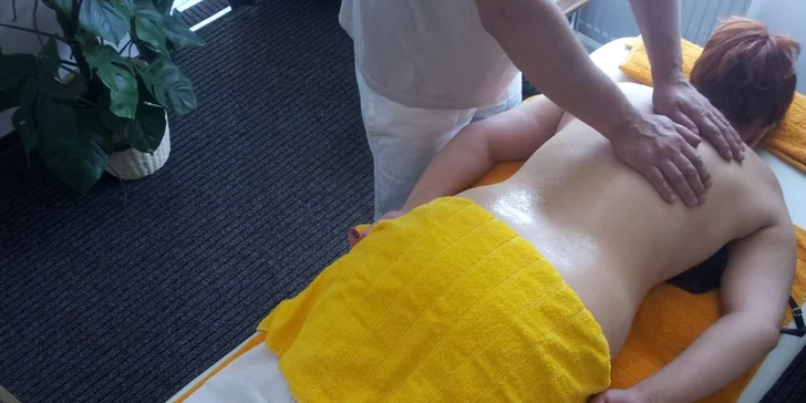 60 minútová masáž podľa vlastného výberu