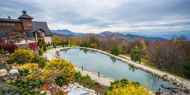 Jesenný wellness pobyt v prostredí Starohorských vrchov s panoramatickým výhľadom