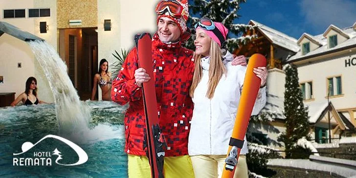 109 eur za 3-dňový pobyt pre dve osoby vo fantastickom Hoteli REMATA***. Skvelé ubytovanie plné nadštandardných výhod, aktívny oddych aj leňošenie, romantika aj zábava s rodinou alebo priateľmi! Zľava 50%!