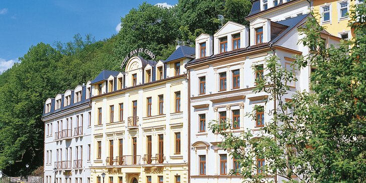 4* pobyt v centre Karlových Varov: ubytovanie s raňajkami alebo polpenziou až pre 3 osoby