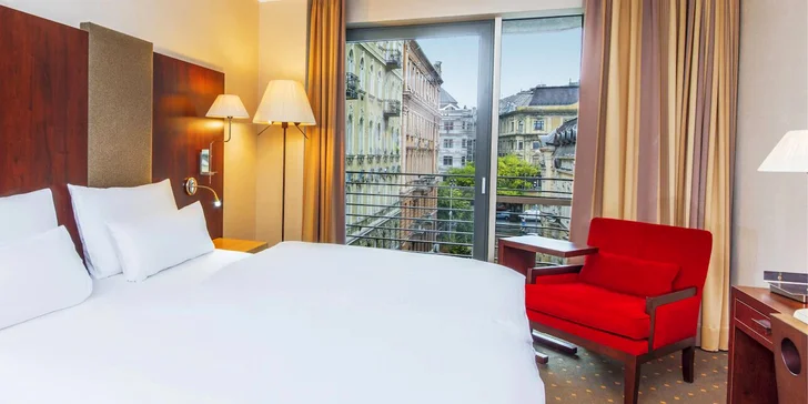 4* hotel priamo v centre Budapešti: raňajky, sauna a plavba po Dunaji