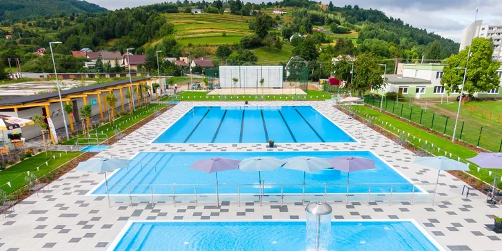 Celodenné vstupy pre deti i dospelých na LETNÉ KÚPALISKO HRIŇOVÁ