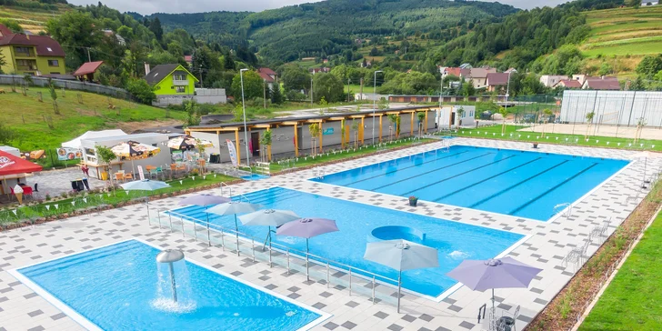 Celodenné vstupy pre deti i dospelých na LETNÉ KÚPALISKO HRIŇOVÁ