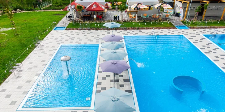 Celodenné vstupy pre deti i dospelých na LETNÉ KÚPALISKO HRIŇOVÁ