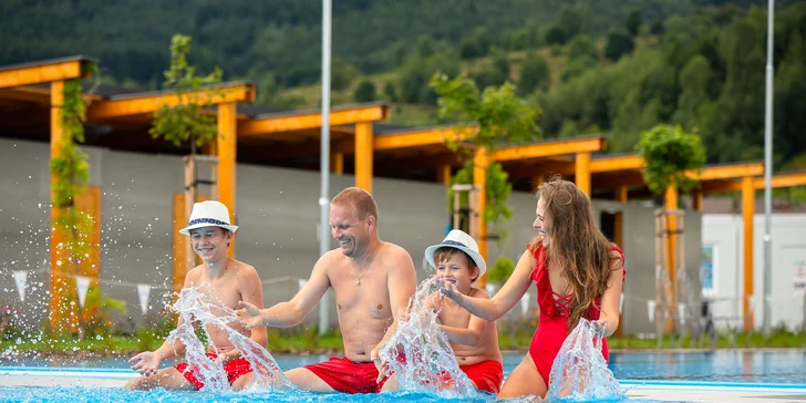 Celodenné vstupy pre deti i dospelých na LETNÉ KÚPALISKO HRIŇOVÁ