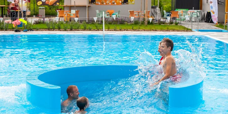 Celodenné vstupy pre deti i dospelých na LETNÉ KÚPALISKO HRIŇOVÁ