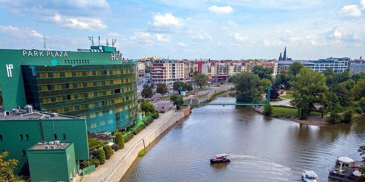 4* pobyt v centre Vroclavu: hotel priamo pri rieke Odra, raňajky a možnosť sauny