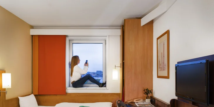 Moderný hotel v centre Prahy s raňajkami