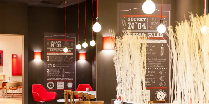 Moderný hotel v centre Prahy s raňajkami